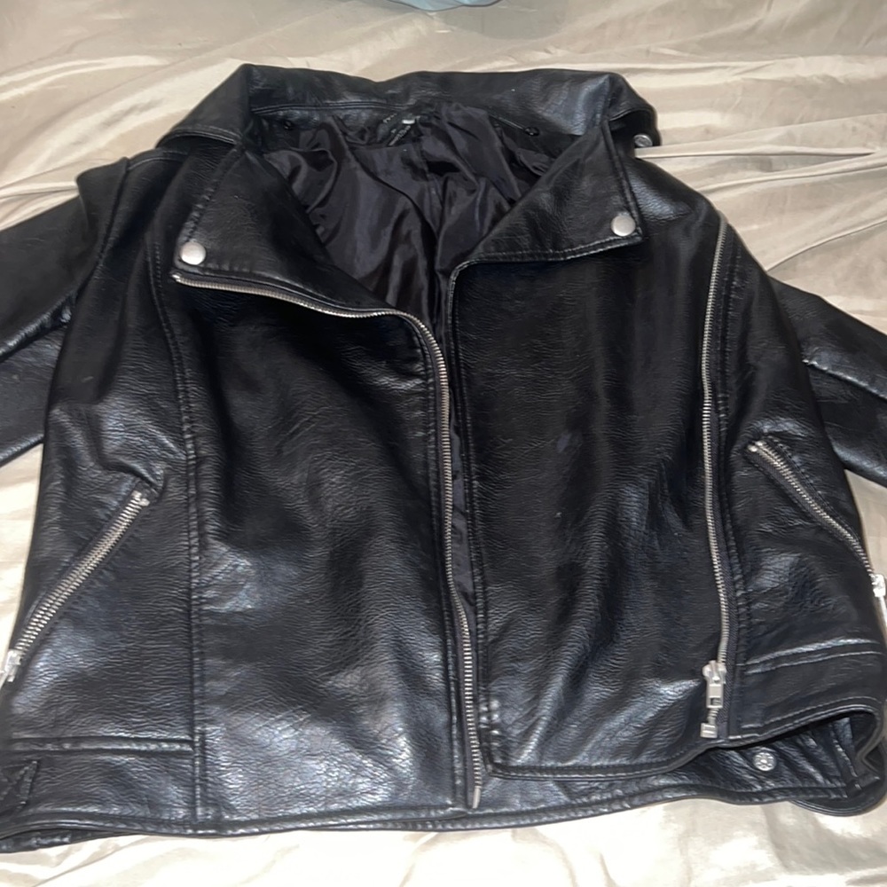 F21 leather jacket